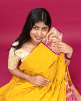 SC3465 - Silk Saree With Zari Lines